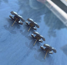 Load image into Gallery viewer, “Diana” Pearl Stud Earrings - Small Size (Right of Picture)