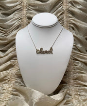 Load image into Gallery viewer, Crystal Name CC Necklace