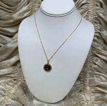 Load image into Gallery viewer, "Charlotte" Black/Gold