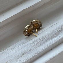 Load image into Gallery viewer, Crystal Round Stud Earrings