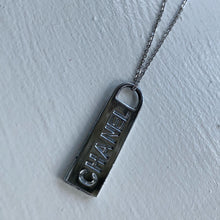 Load image into Gallery viewer, CC Zipper Pull Necklace