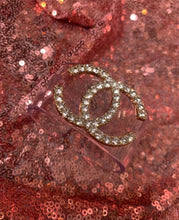 Load image into Gallery viewer, Crystal CC/Clear Acrylic Cuff Bracelet