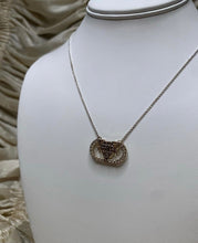 Load image into Gallery viewer, LV Crystal Necklace
