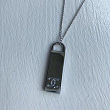 Load image into Gallery viewer, CC Zipper Pull Necklace