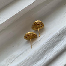 Load image into Gallery viewer, Pink Crystal Heart Stud Earrings