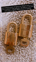 Load image into Gallery viewer, LV Lock & Key Necklace